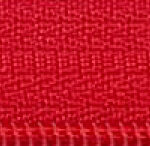 Dress Zips - 15cm, 1 Red