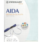 Zweigart Aida 16ct Precut - 550 Ice Blue