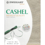 Zweigart Cashel 28ct Precut - 053 Raw Linen