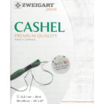 Zweigart Cashel 28ct Precut - 100 White