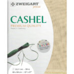 Zweigart Cashel 28ct Precut - 233 Antique Ivory