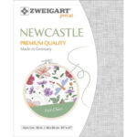 Zweigart Newcastle 40ct Precut - 100 White