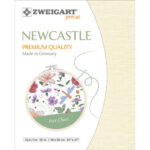 Zweigart Newcastle 40ct Precut - 222 Cream