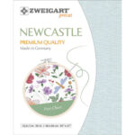 Zweigart Newcastle 40ct Precut - 7106 Blue Grey
