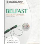 Zweigart Belfast 32ct Precut - 100 White
