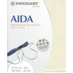 Zweigart Aida 14ct Precut - 264 Ivory