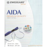 Zweigart Aida 14ct Precut - 550 Ice Blue