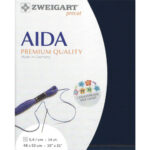 Zweigart Aida 14ct Precut - 589 Navy