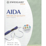 Zweigart Aida 14ct Precut - 611 Celadon
