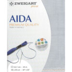 Zweigart Aida 14ct Precut - 713 Pewter