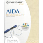 Zweigart Aida 14ct Precut - 770 Platinum