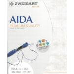 Zweigart Aida 14ct Precut - 1079 Vintage Marble
