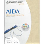 Zweigart Aida 14ct Precut - 3740 Parchment
