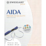 Zweigart Aida 14ct Precut - 4110 Bo Peep Pink
