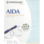 Zweigart Aida 14ct Precut - 5169 Iridescent Blue