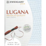 Zweigart Lugana 25ct Precut - 513 Illusion Blue