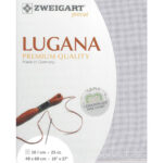 Zweigart Lugana 25ct Precut - 713 Pewter
