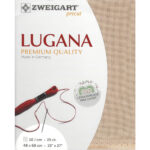 Zweigart Lugana 25ct Precut - 3021 Nougat