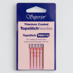 Superior Titanium Topstitch Needles - 90/14