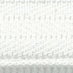 Open End Zip 55cm - 3 White