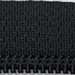 Open End Zip 55cm - 4 Black