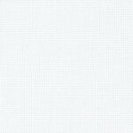 Zweigart Linda 27ct - 85cm, 1 White