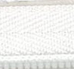 Invisible Woven Zip 23cm - 3 White