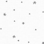 Zweigart Aida 20ct - 110cm, 1369 White Grey Sparkle