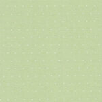 Zweigart Murano 32ct - 140cm, 6349 Green White Mini Dots