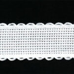 Zweigart Aida Band 14ct/25mm - 10m - 25mm, 1 White