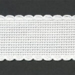 Zweigart Aida Band 14ct/30mm - 10m - 1 White