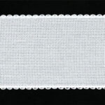 Zweigart Aida Band 14ct/80mm - 10m - 1 White
