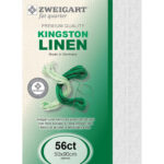 Zweigart Kingston FQ 56ct - 100 White