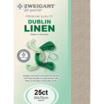Zweigart Dublin FQ 25ct - 52 Flax