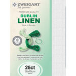 Zweigart Dublin FQ 25ct - 100 White