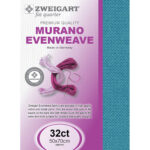 Zweigart Murano FQ 32ct - 5152 Azure Blue