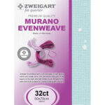 Zweigart Murano FQ 32ct - 5429 Splash Mint