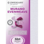 Zweigart Murano FQ 32ct - 7011 Silvery Moon
