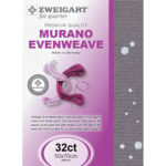 Zweigart Murano FQ 32ct - 7419 Splash Basalt