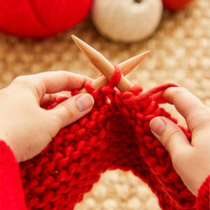 Beechwood Knitting Needles 35cm