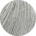 Lana Grossa Cool Wool Baby 4 Ply Yarn - 206 Light Grey Melange
