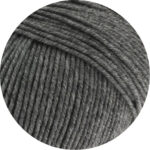 Lana Grossa Cool Wool 5 Ply Melange Yarn - 0412 Dark Grey Melange