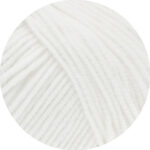 Lana Grossa Cool Wool 5 Ply Yarn - 0431 White