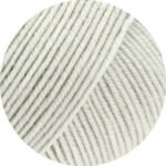 Lana Grossa Cool Wool 5 Ply Yarn - 2076 Shell Grey