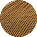 Lana Grossa Cool Wool 5 Ply Melange Yarn - 1423 Caramel Melange