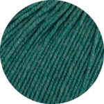 Lana Grossa Cool Wool 5 Ply Melange Yarn - 1425 Dark Green Melange
