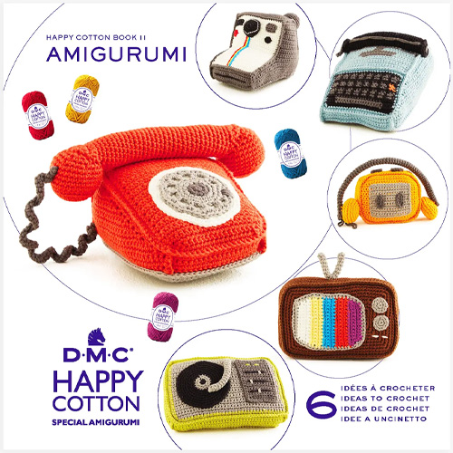 DMC Happy Cotton Amigurumi Vintage Media Pattern Book 11