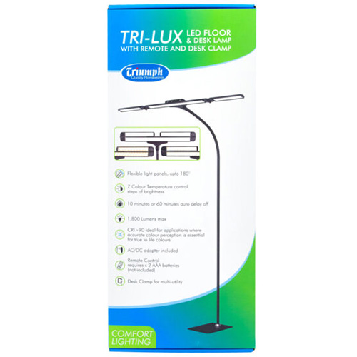 Tri-Lux LED Floor/Desk Lamp