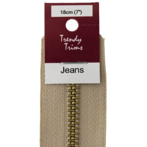 Jeans Zip 18cm