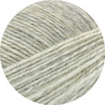 Lana Grossa Meilenweit Sock Solid Yarn - 358 Soft Grey
